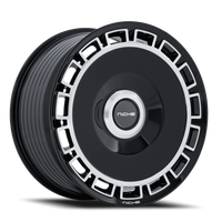 Niche Venice NC287 22x10.5 +38 5x112mm 72.56mm Gloss Black Machined Face