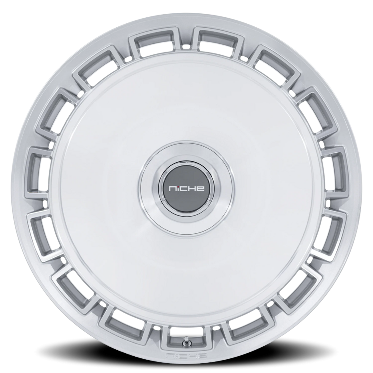 Niche Venice NC287 20x9 +45 5x108mm 72.56mm Gloss Silver Machined Face