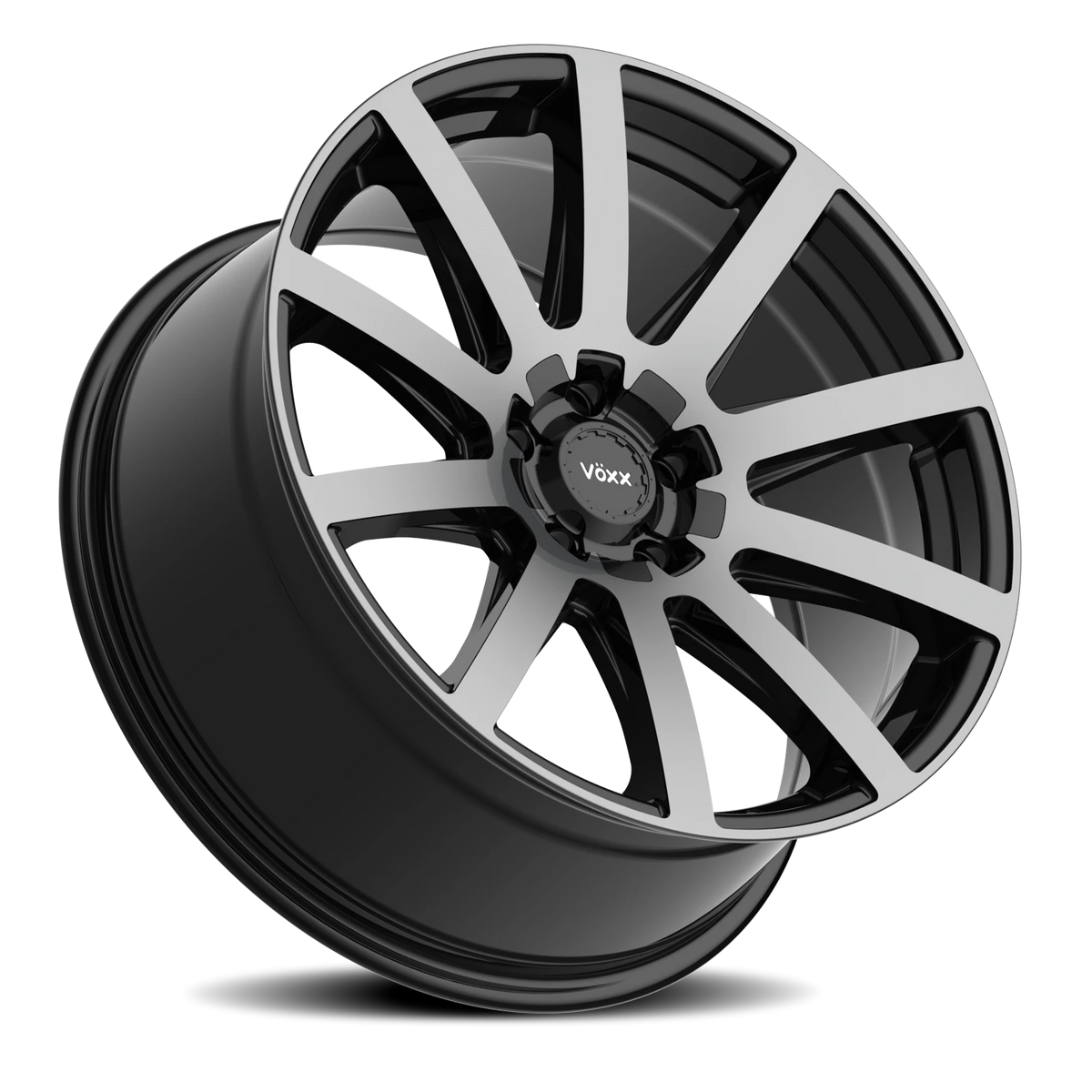 Voxx Wheel Vento 17x7.5 +40 5x108mm 73.1mm Gloss Black Dark Tint Face