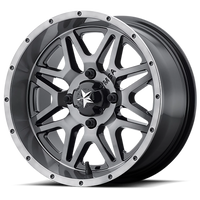 MSA Vibe 14x7" 4x156mm 132mm CB 0mm Dark Tint