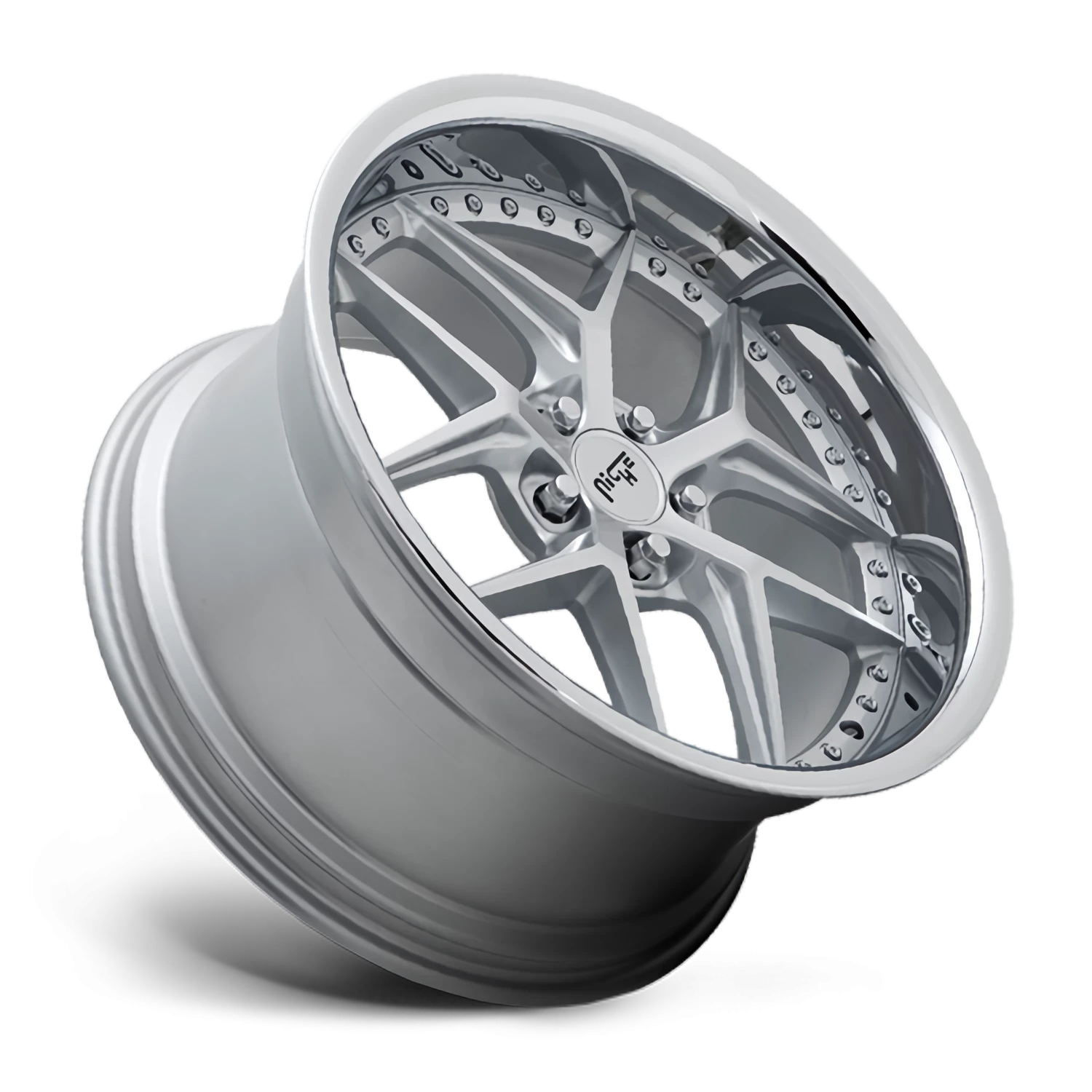 Niche Vice 20x9" 5x114.3mm 72.56mm CB +35mm Matte Silver
