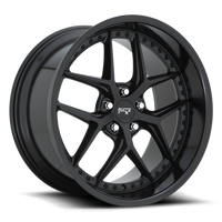 Niche Vice 19x9.5" 5x112mm 66.5mm CB +48mm Gloss Matte Black
