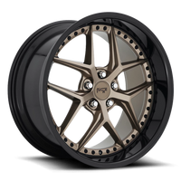 Niche Vice 20x10.5" 5x112mm 66.56mm CB +40mm Matte Bronze Black
