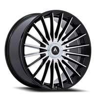 Asanti Black Label Viceroy 20x9 +35 5x112mm 72.56mm Gloss Black Machined Face