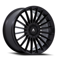 Asanti Black Label Viceroy 20x9 +27 5x112mm 72.56mm Matte Black