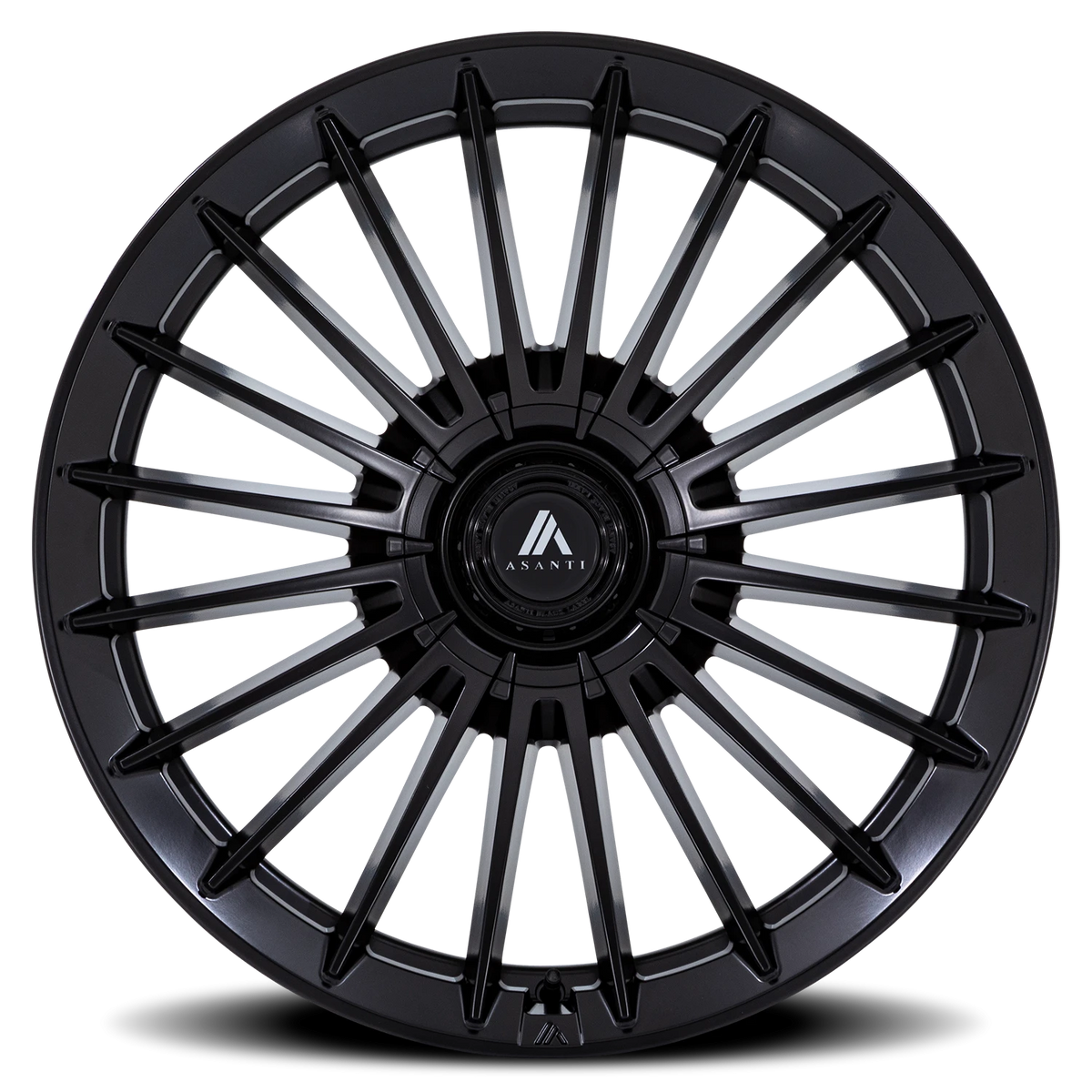 Asanti Black Label Viceroy 20x9 +35 5x112mm 72.56mm Matte Black