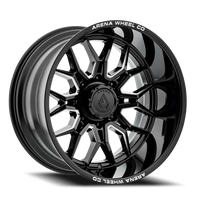 Arena Violator 20x10" 8x165.1mm 125.1mm CB -18mm Gloss Black Milled
