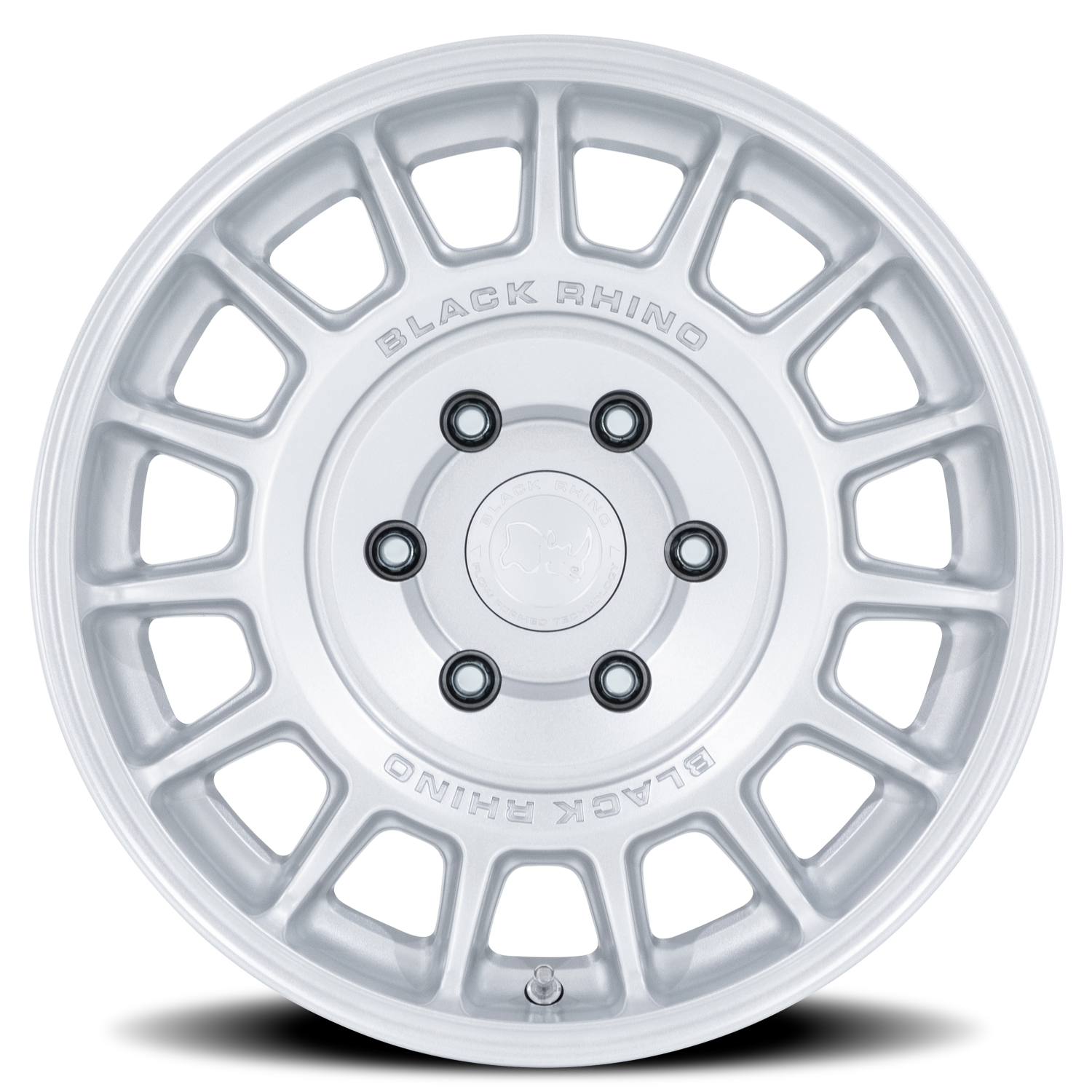 Black Rhino Voll 15x7" 5x100mm 72.56mm CB +15mm Hyper Silver