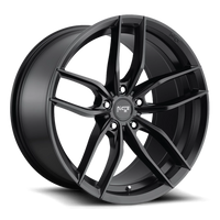 Niche Vosso 22x9" 5x127mm 71.7mm CB +38mm Matte Black
