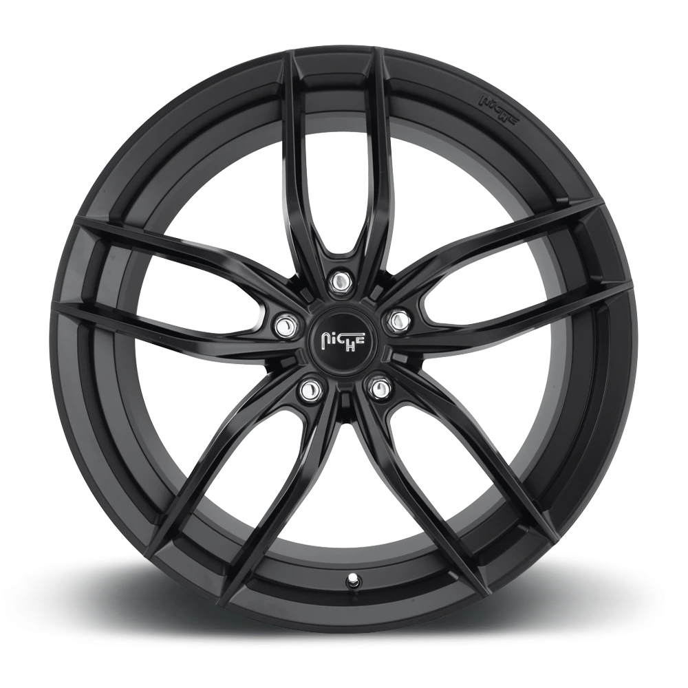 Niche Vosso 22x10.5" 5x127mm 71.8mm CB +40mm Matte Black