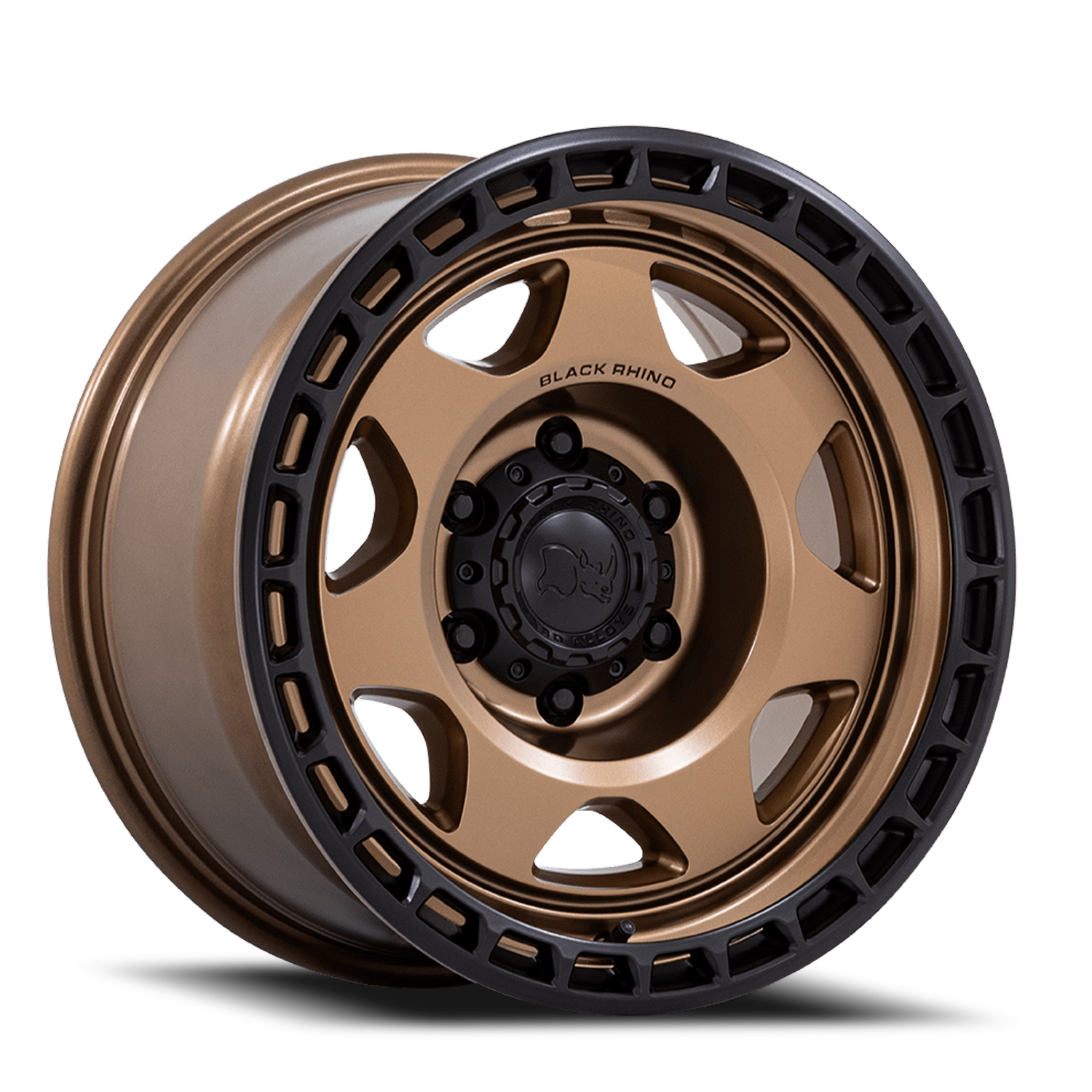 Black Rhino Voyager 17x8.5" 6x139.7mm 106.1mm CB 0mm Matte Bronze Matte Black Lip