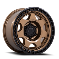 Black Rhino Voyager 17x8.5" 6x139.7mm 106.1mm CB 0mm Matte Bronze Matte Black Lip