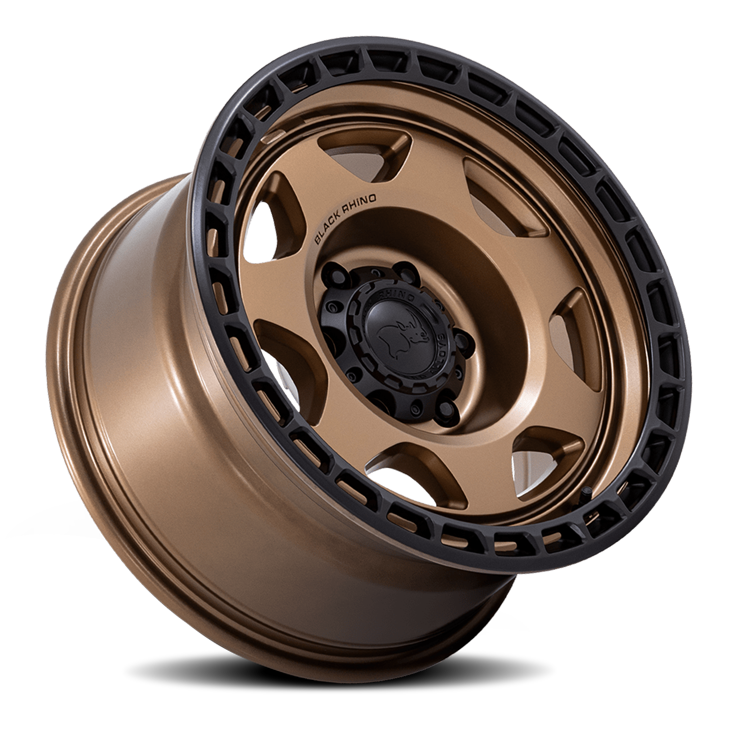 Black Rhino Voyager 17x8.5" 6x139.7mm 106.1mm CB 0mm Matte Bronze Matte Black Lip
