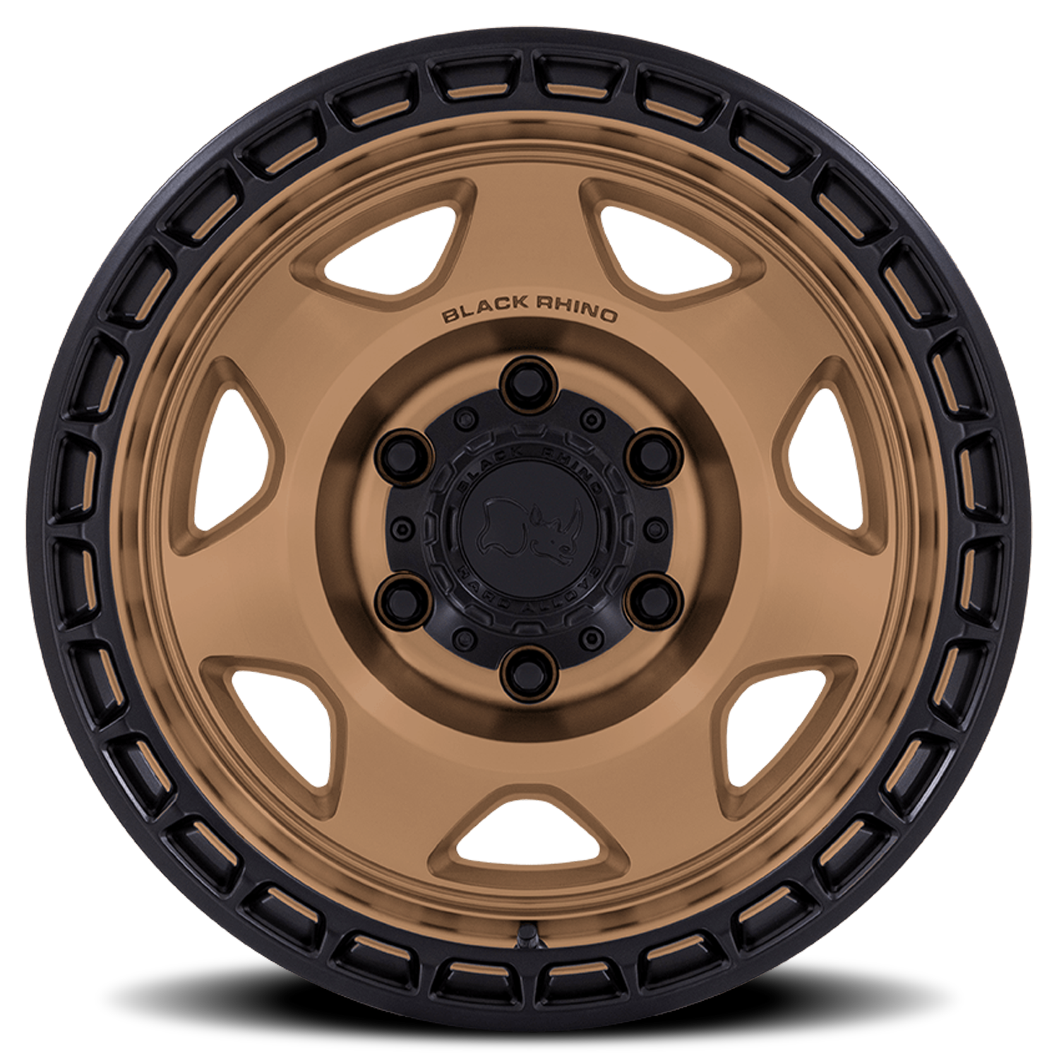 Black Rhino Voyager 17x8.5" 6x139.7mm 106.1mm CB 0mm Matte Bronze Matte Black Lip