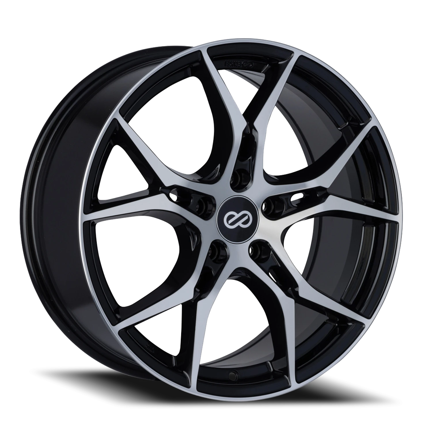 Enkei Vulcan BKM 17x7.5 +45 5x100mm 72.6mm Black Machined