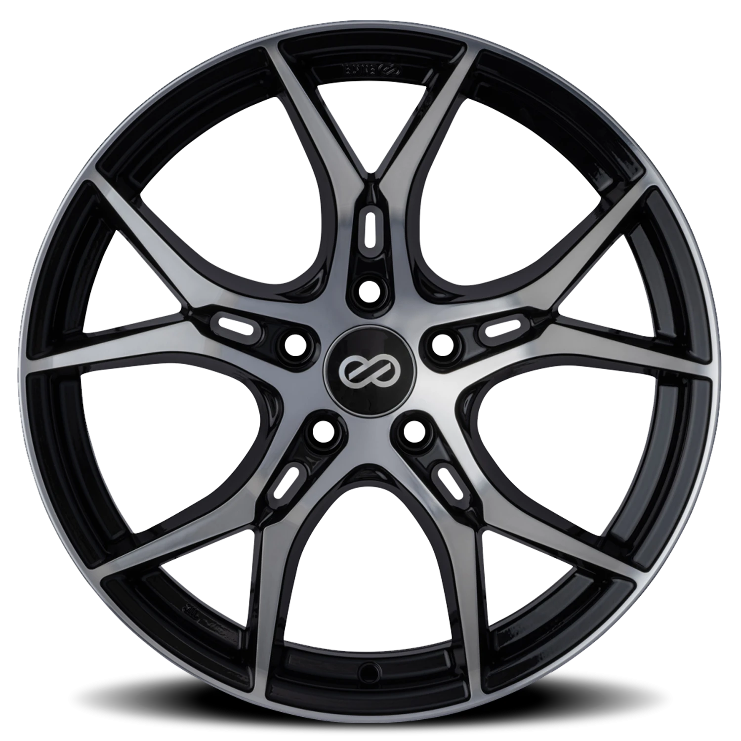 Enkei Vulcan BKM 17x7.5 +45 5x100mm 72.6mm Black Machined