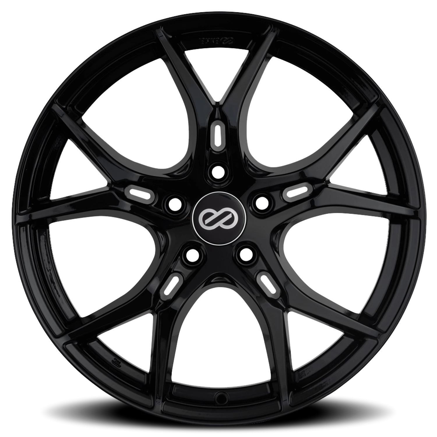 Enkei Vulcan BK 19x8 +35 5x114.3mm 72.6mm Gloss Black
