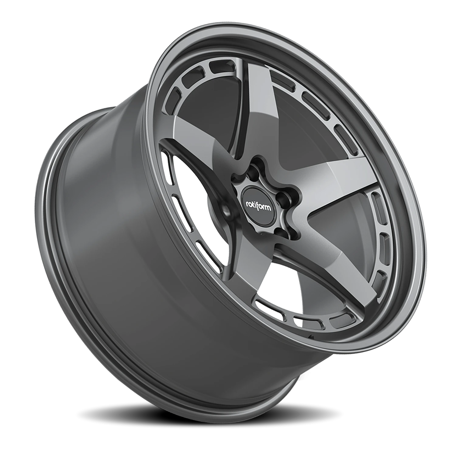 Rotiform WGR-S 20x10" 5x112mm 66.56mm CB +15mm Satin Gunmetal