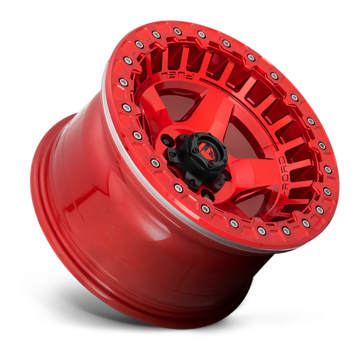 Fuel Warp 17x9 -15 5x127mm 71.5mm Candy Red