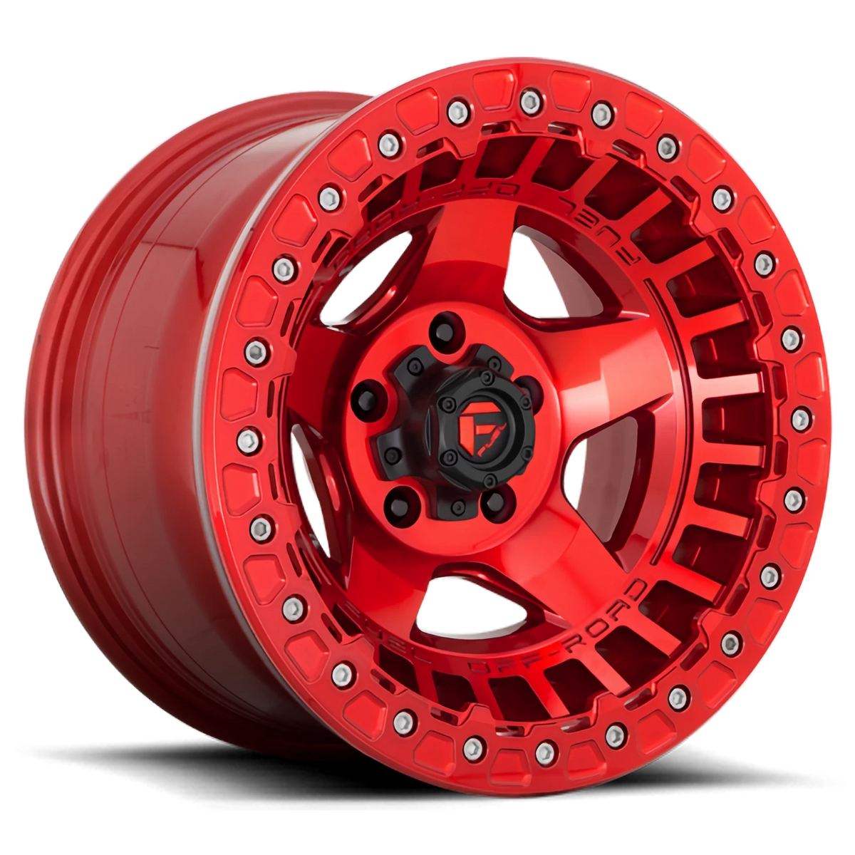 Fuel Warp 17x9 -15 6x139.7mm 106.1mm Candy Red