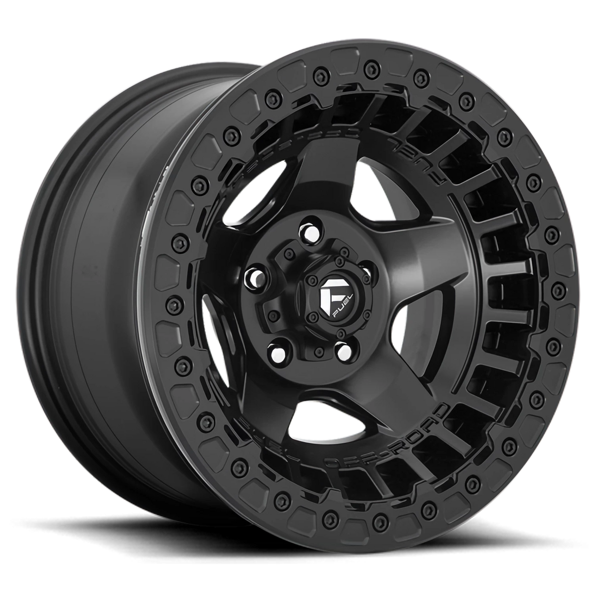 Fuel Warp 17x9 -15 6x139.7mm 106.1mm Matte Black