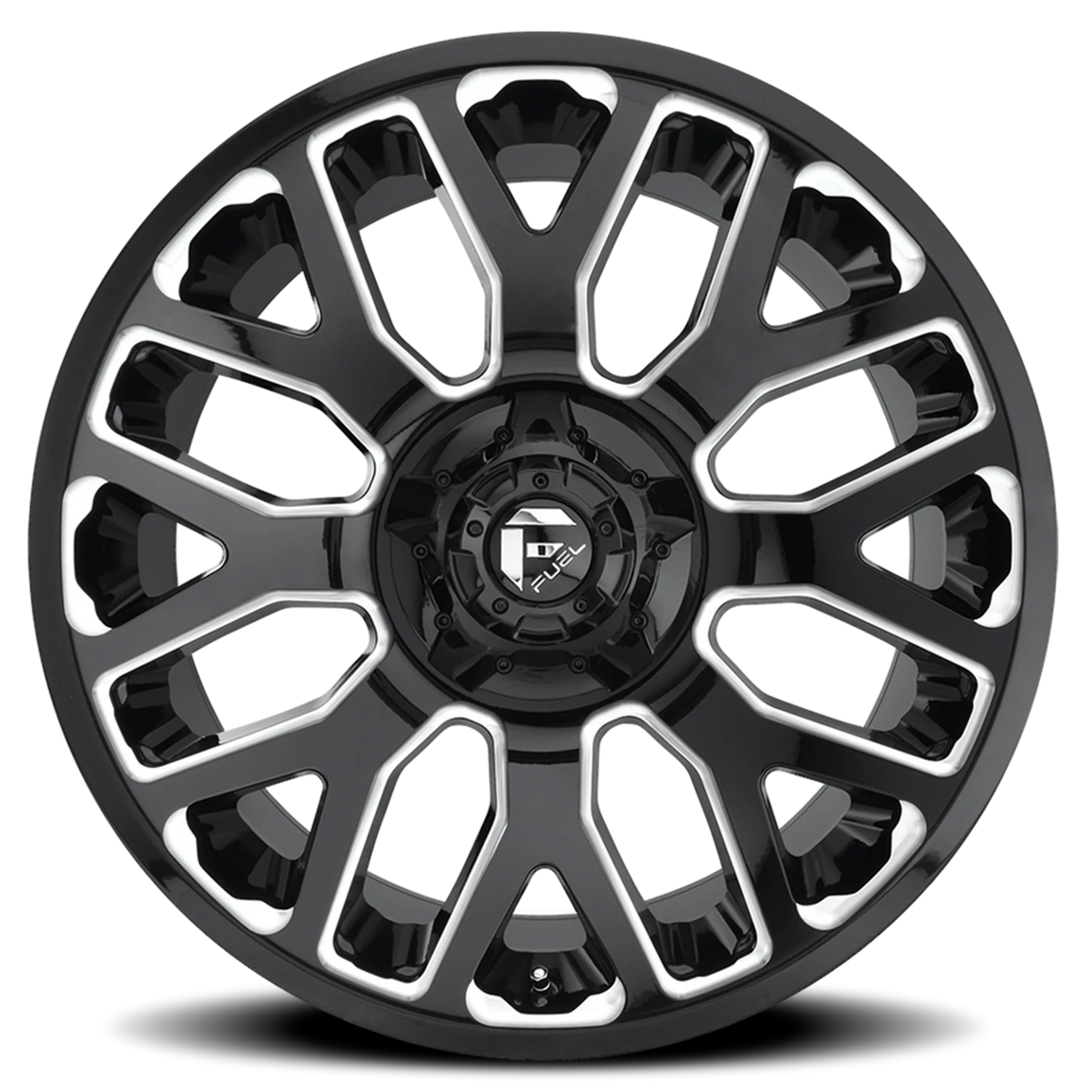 Fuel Warrior 20x9 +20 5x114.3mm 78.1mm Gloss Black Milled
