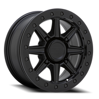 Black Rhino Webb UTV 14x7" 4x137mm 106.1mm CB +51mm Matte Black