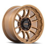 KMC Wrath 17x8.5" 6x139.7mm 106.1mm CB 0mm Matte Bronze