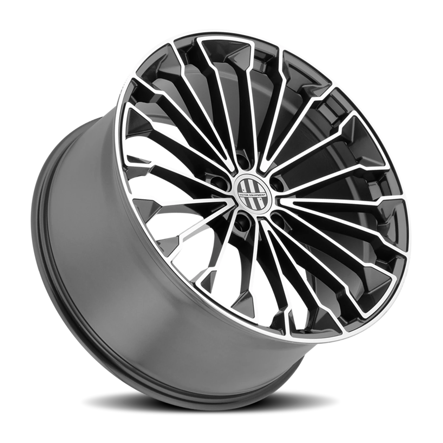 Victor Equipment Wurttemburg 19x11" 5x130mm 71.6mm CB +36mm Gunmetal Mirror Cut Face