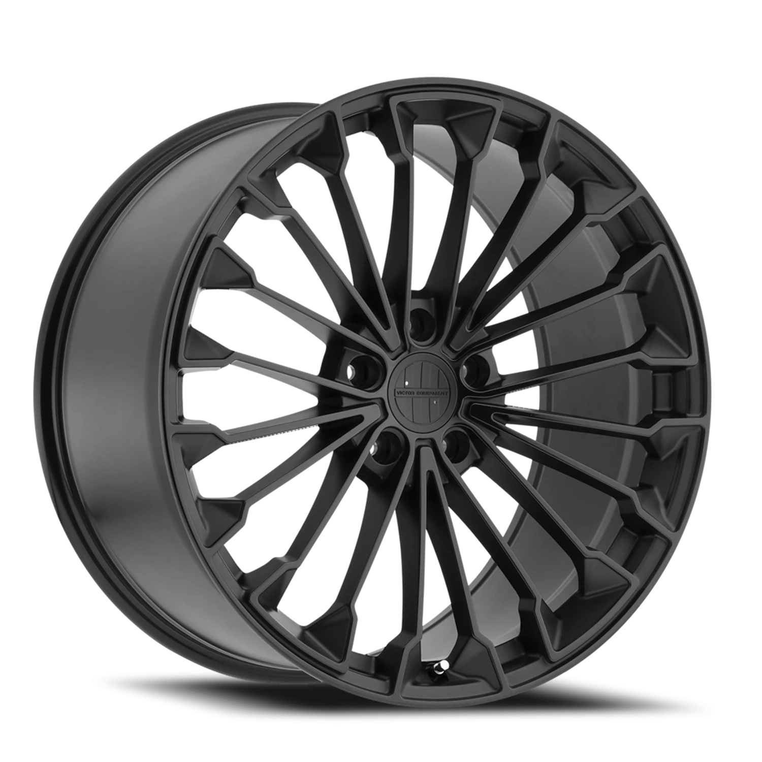Victor Equipment Wurttemburg 19x10.5" 5x112mm 66.6mm CB +22mm Matte Black Gloss Black Face