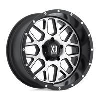 XD Series Grenade XD820 SBM 22x9.5 +0 8x180mm 124.2mm Satin Black Machined Face