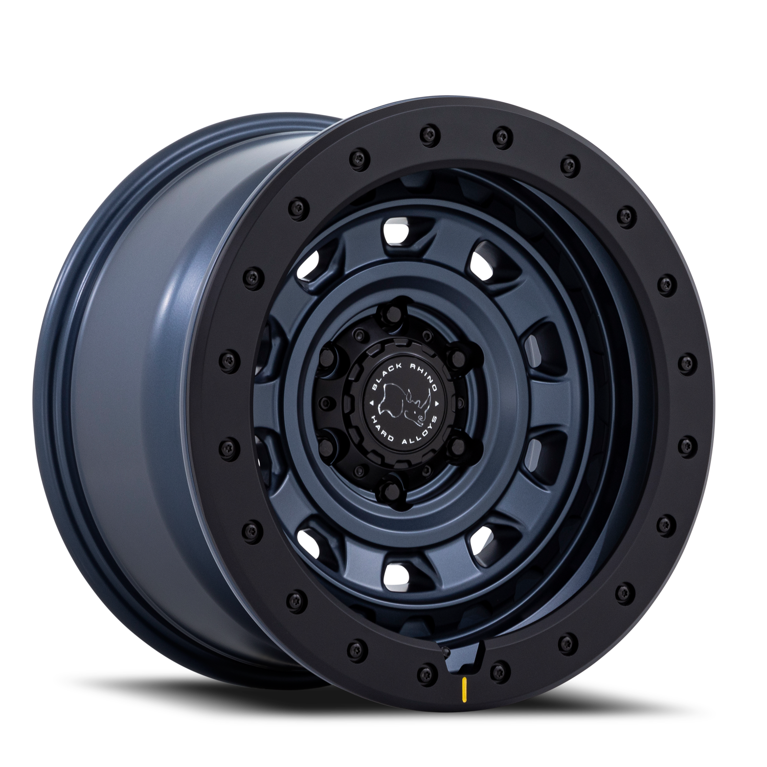 Black Rhino Xplorer 17x9" 6x139.7mm 106.1mm CB -12mm Metallic Blue Matte Black Lip