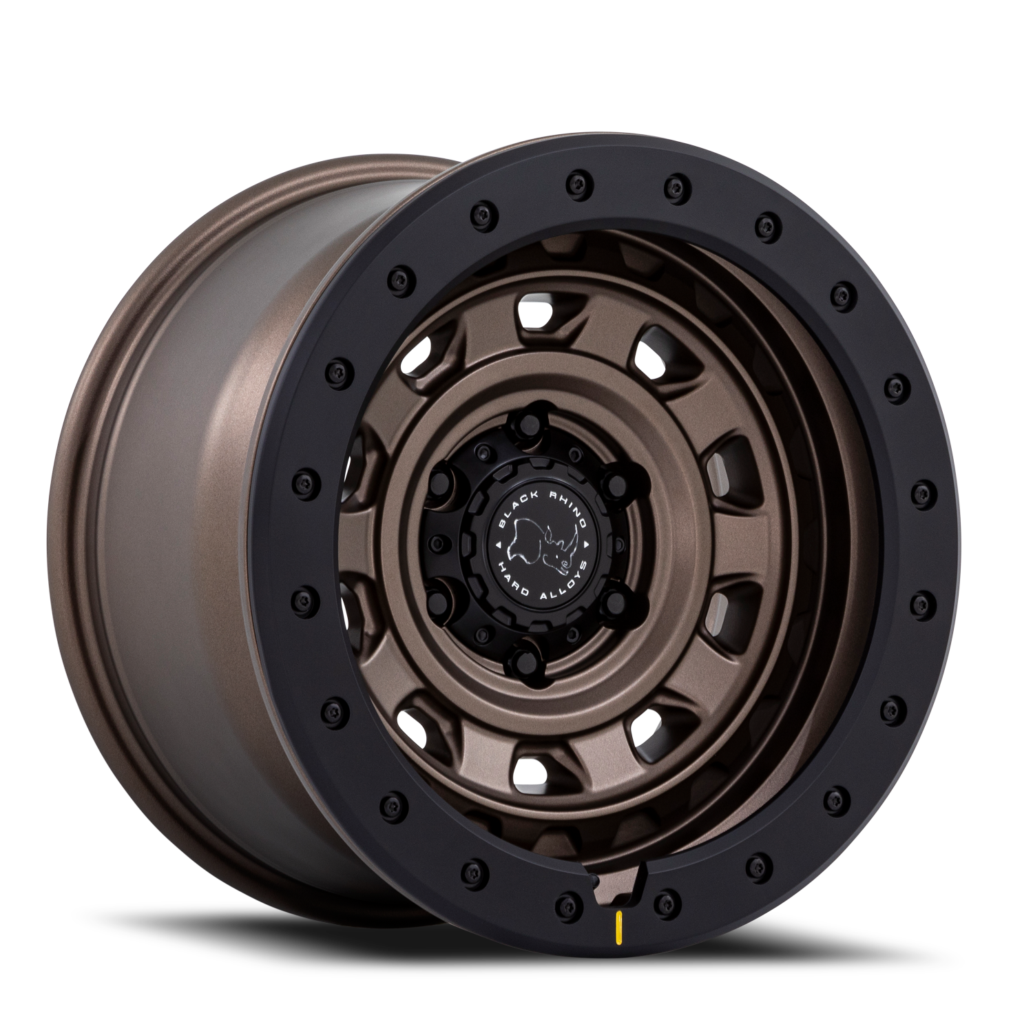 Black Rhino Xplorer 17x9" 6x139.7mm 106.1mm CB +1mm Burnt Bronze Matte Black Lip