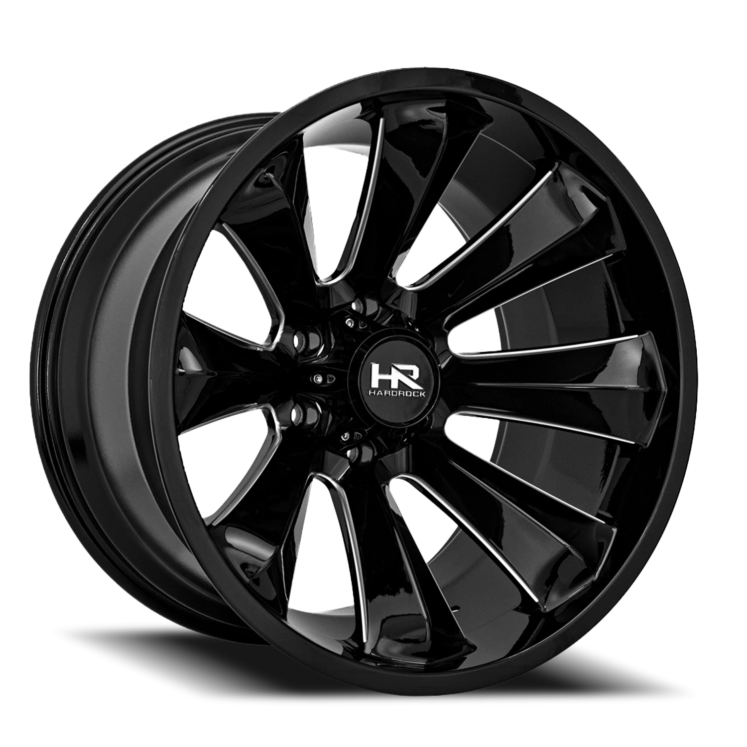 Hardrock Offroad Xplosive Xposed H506 20x12" 6x139.7mm 108mm CB -44mm Gloss Black Milled