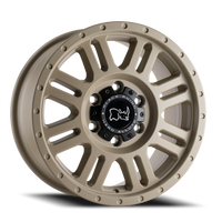 Black Rhino Yellowstone 18x8" 6x130mm 84.1mm CB +48mm Desert Sand