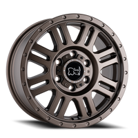 Black Rhino Yellowstone 17x8" 6x130mm 84.1mm CB +45mm Matte Bronze