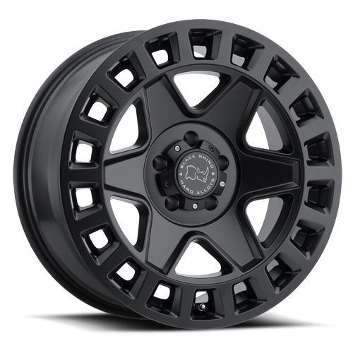 Black Rhino York 20x9" 5x139.7mm 78.1mm CB 0mm Matte Black