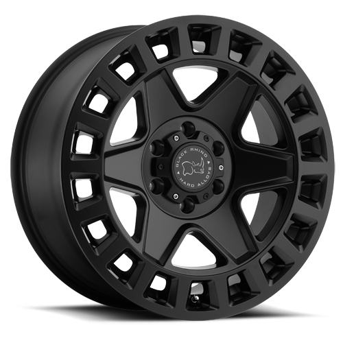Black Rhino York 20x9" 6x120mm 67.1mm CB +12mm Matte Black