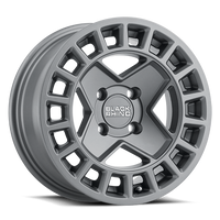 Black Rhino York UTV 15x7" 4x110mm 79.4mm CB +10mm Matte Gunmetal