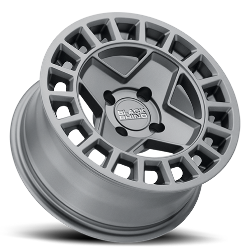 Black Rhino York UTV 15x7" 4x110mm 79.4mm CB +10mm Matte Gunmetal