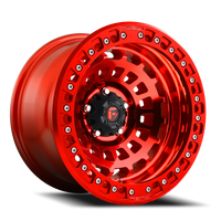 Fuel Zephyr Beadlock 17x9 -15 6x139.7mm 106.1mm Candy Red