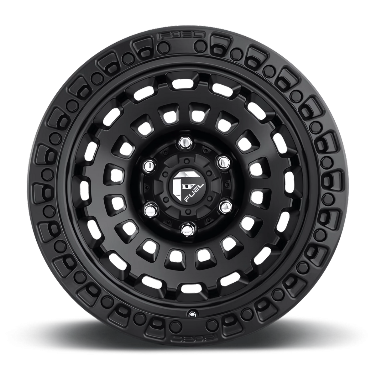 Fuel Zephyr 20x9 +1 6x135mm 87.1mm Matte Black
