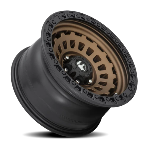Fuel Zephyr 17x9 -12 8x170mm 125.1mm Matte Bronze Black Bead Ring