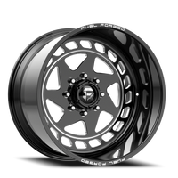 Fuel Zillion FF117 20x10 -25 6x139.7mm 95mm Gloss Black Milled
