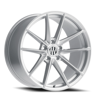 Victor Equipment Zuffen 18x10" 5x130mm 71.6mm CB +50mm Silver Brushed Face