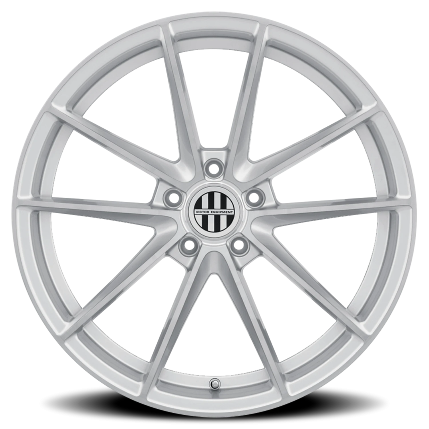 Victor Equipment Zuffen 21x11" 5x130mm 71.6mm CB +40mm Silver Brushed Face