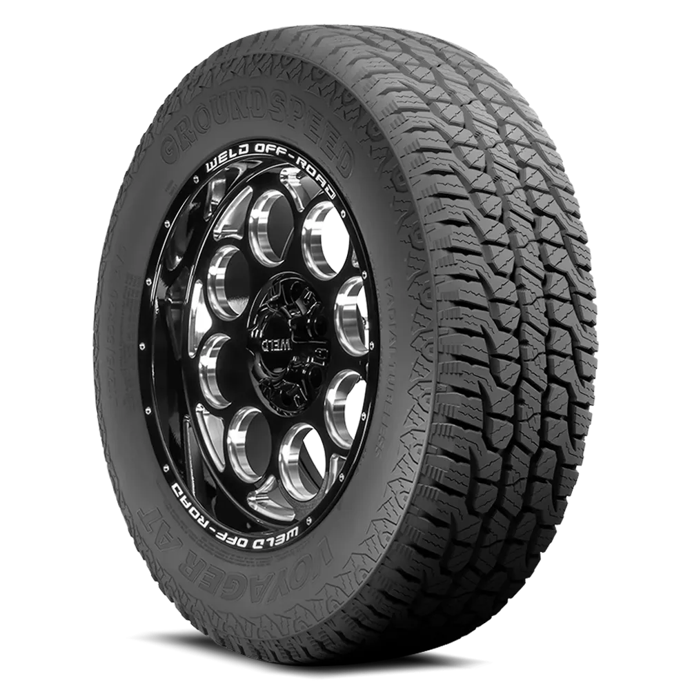 Groundspeed Voyager AT Tires LT265/75R16 E (115135)