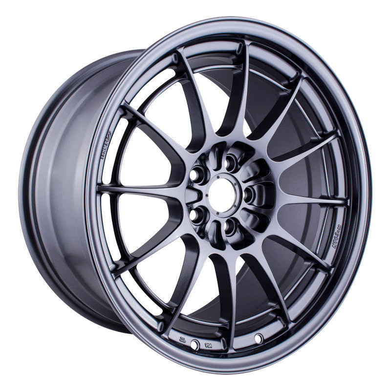 Enkei NT03+M 18x9.5 5x100 40mm Offset Gunmetal Wheel (MIN ORDER QTY 40)-Wheels - Cast-Enkei-