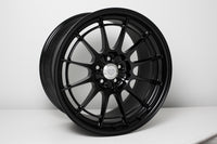Enkei NT03+M 18x9.5 5x100 40mm Offset Black Wheel (Min Order Qty 40)-Wheels - Cast-Enkei-