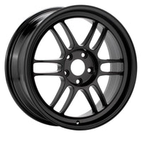 Enkei RPF1 16x7 4x100 43mm Offset 73mm Bore Black Wheel Miata 4-Lug / 02-06 Mini / Honda & Acura 4-Wheels - Cast-Enkei-